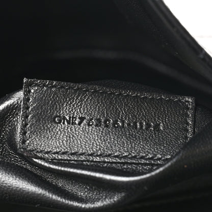 Saint Laurent Lambskin Gabby Mini Bucket Bag Black 7 of 10
