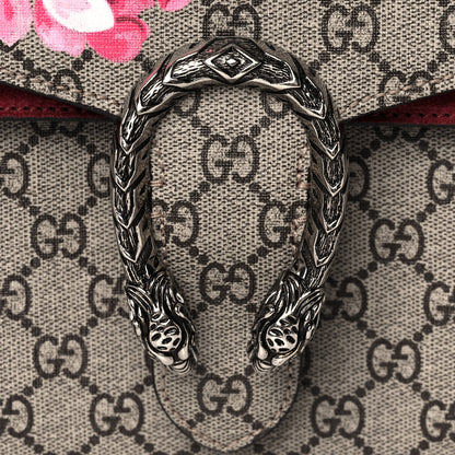 Gucci GG Supreme Monogram Blooms Medium Dionysus Shoulder Bag Beige Multicolor Dry Rose 15 of 27