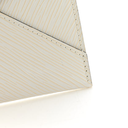 Louis Vuitton Epi Invitation Envelope Clutch White 7 of 10