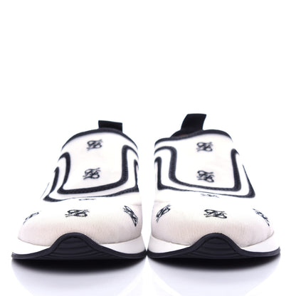 Fendi Mesh FF Karligraphy Slip On Sneakers 37.5 White 2 of 9