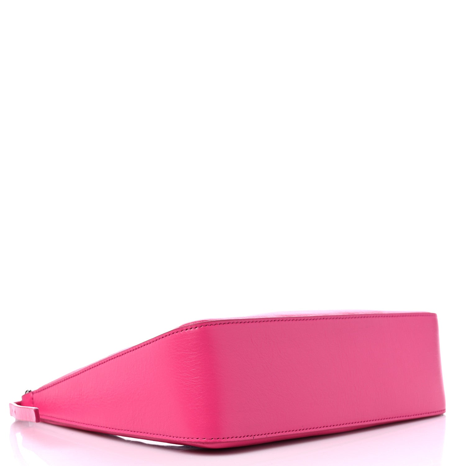 Givenchy Tumbled Calfskin Small Moon Cut Out Shoulder Bag Neon Pink 4 of 9