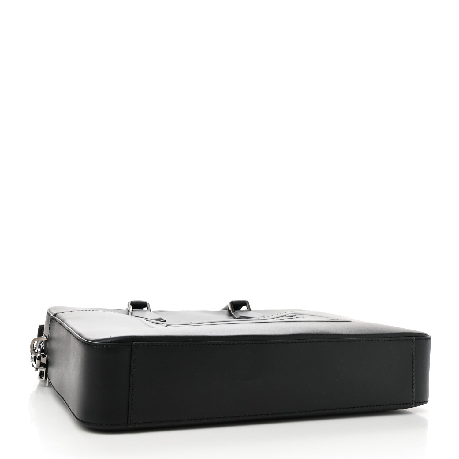 Dolce & Gabbana Calfskin Embossed Briefcase Black 4 of 9