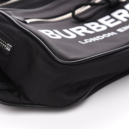 Burberry Econyl Logo Print Bum Bag Black 8 of 9