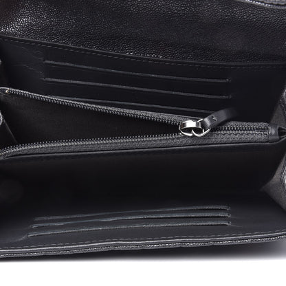 Chanel Caviar Quilted Small Boy Flap Wallet Anthracite 5 of 10