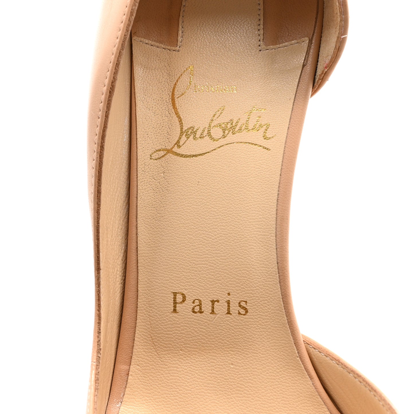 Nappa Farfaclou Spike 85 Pumps 37.5 Nude