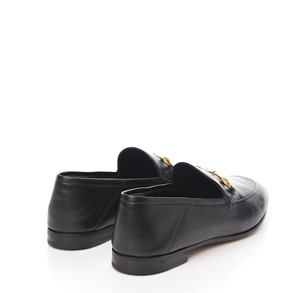 Gucci Lambskin Womens Brixton Horsebit Loafers 41.5 Black 4 of 9