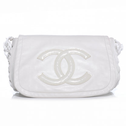 Chanel Leather Modern Chain Flap White 1 of 8