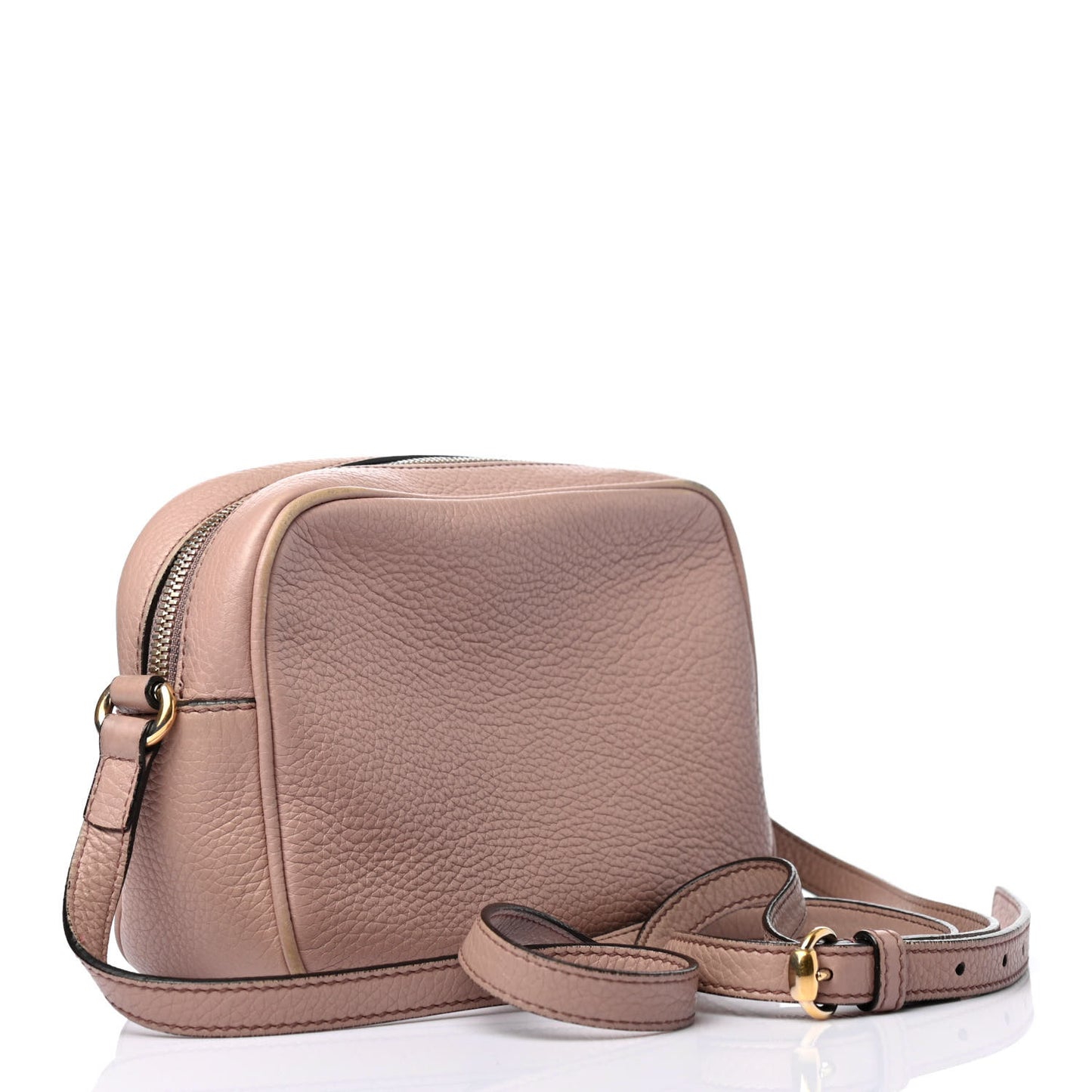 Cellarius Calfskin Small Soho Disco Bag Dark Cipria