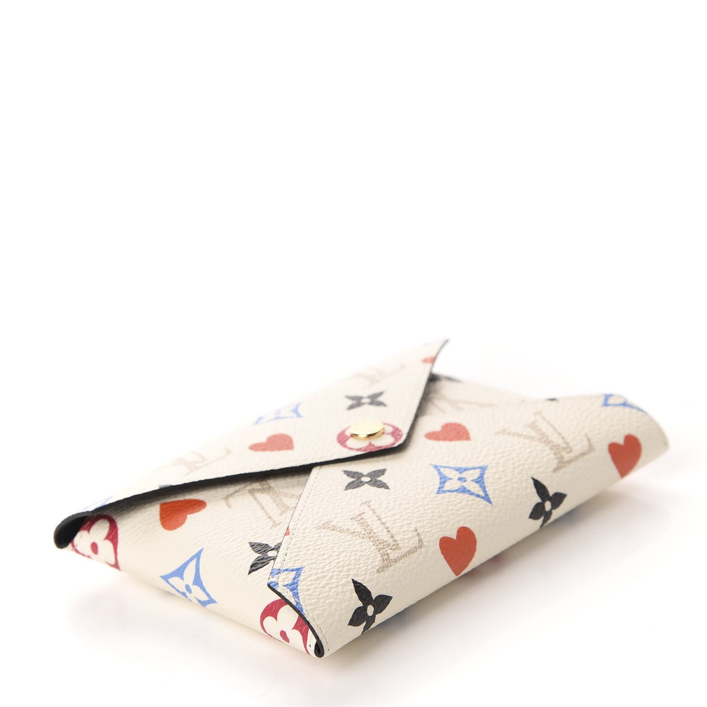 Game On Medium Kirigami Pochette White