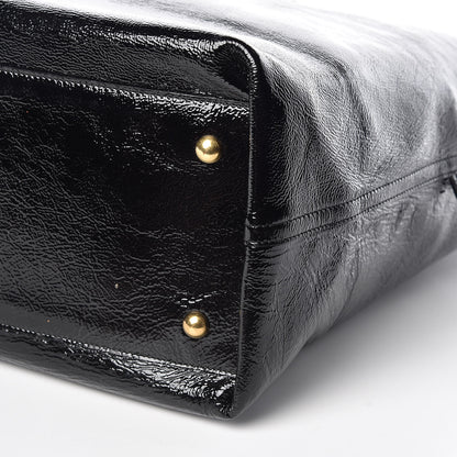 Saint Laurent Patent Large Neo Double Reversible Tote Black 10 of 10