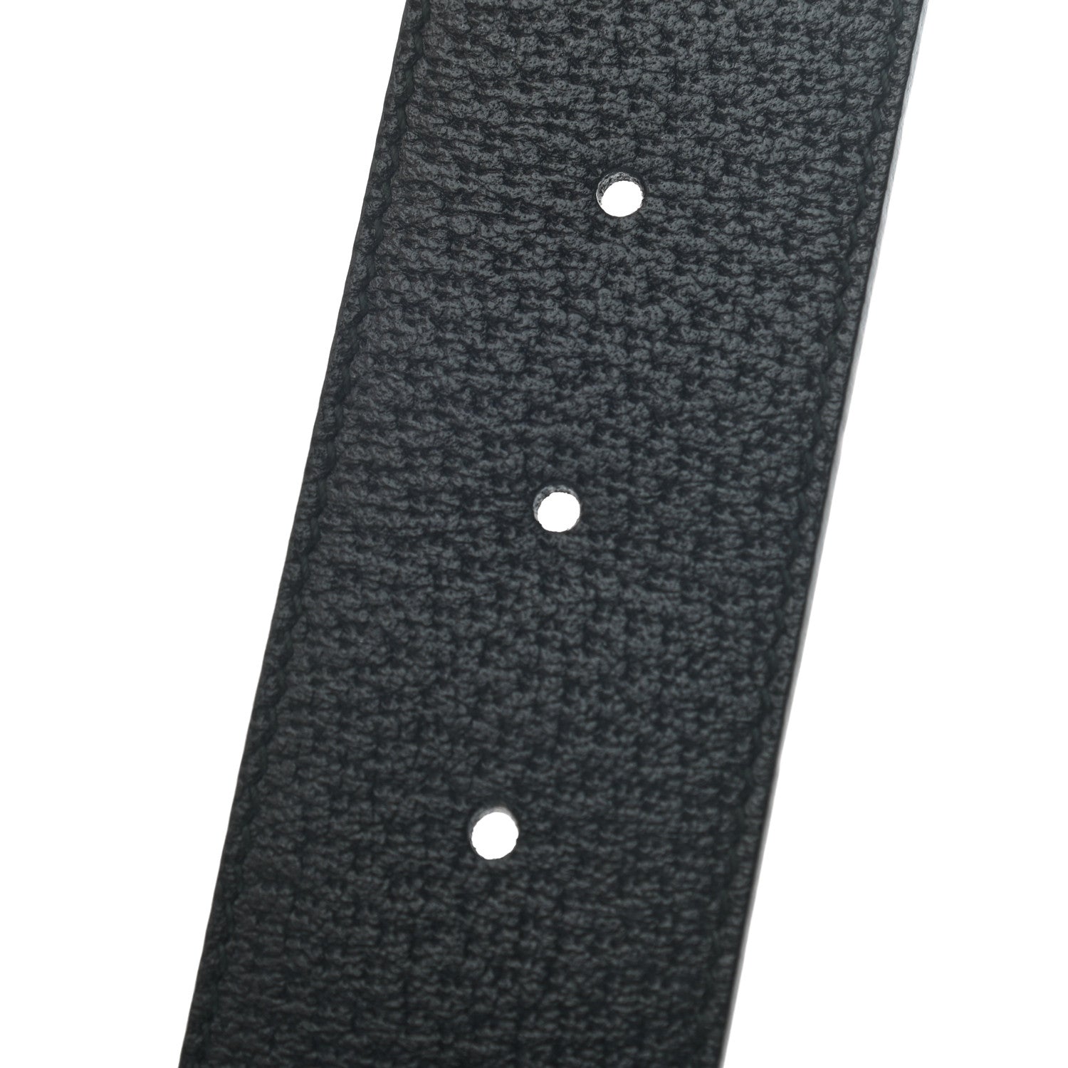 Gucci Textured Calfskin Double G 40mm Belt 95 38 Black 4 of 5