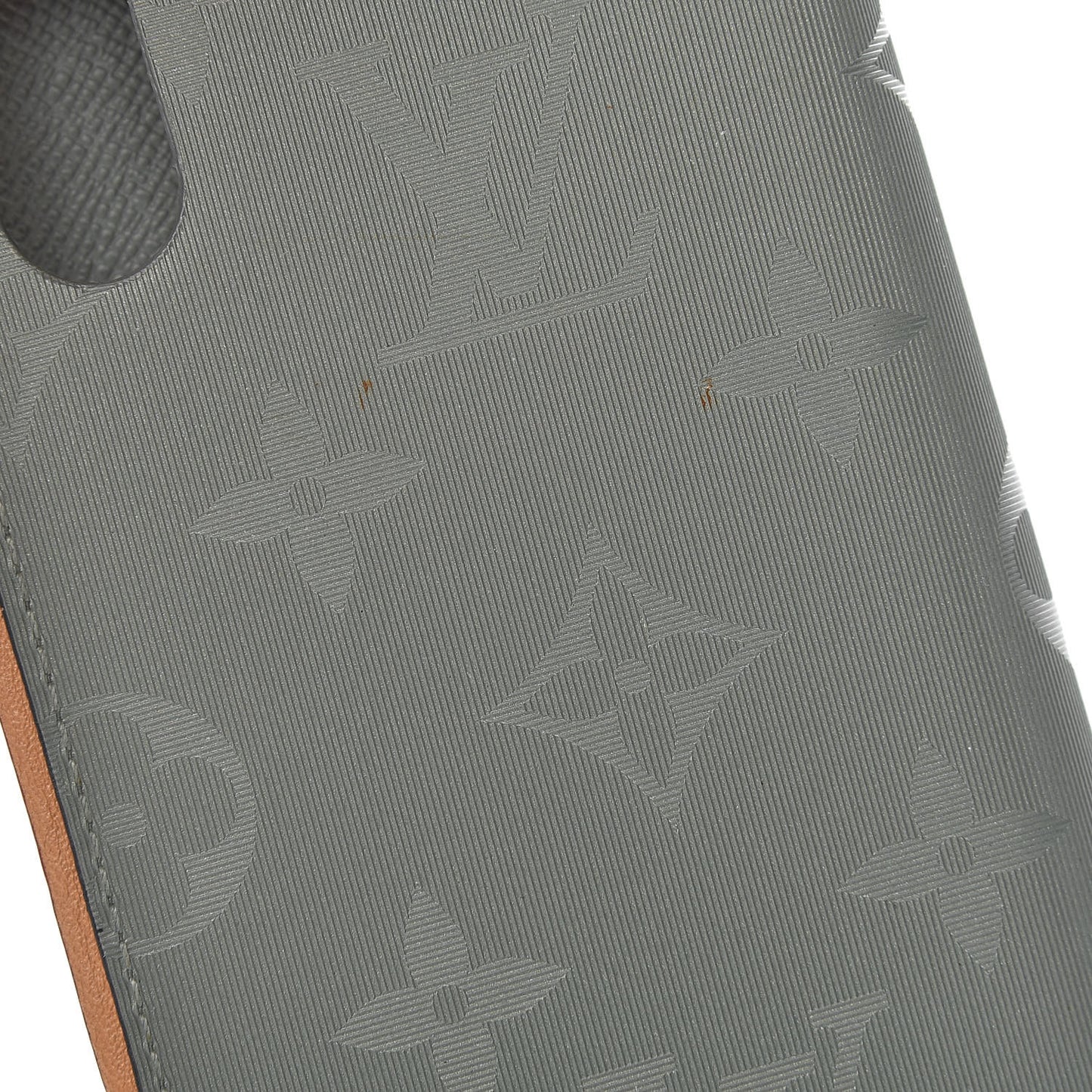 Monogram Titanium iPhone X Folio Case