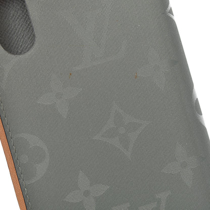 Louis Vuitton Monogram Titanium iPhone X Folio Case 8 of 8