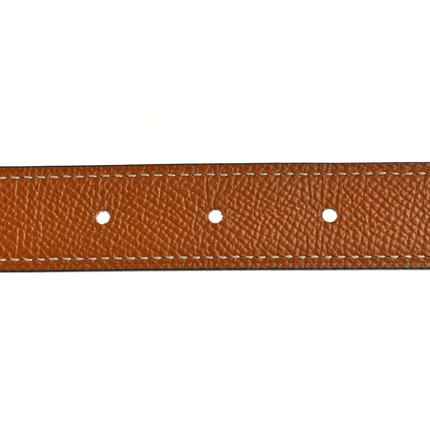 Hermes Swift Epsom 24mm H Torsade Belt 80 32 Black Gold 3 of 7