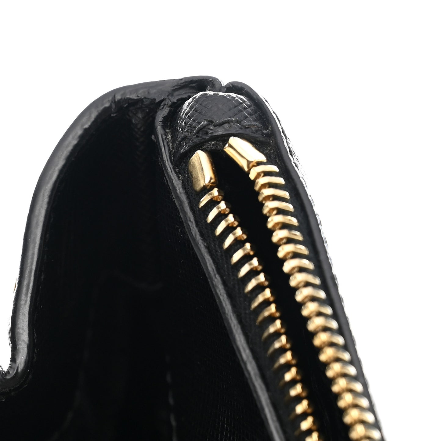 Saffiano Large Galleria Double Zip Tote Black