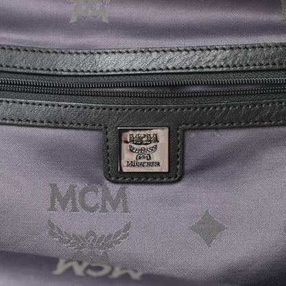 MCM Visetos Medium Studded Stark Backpack Black 6 of 13