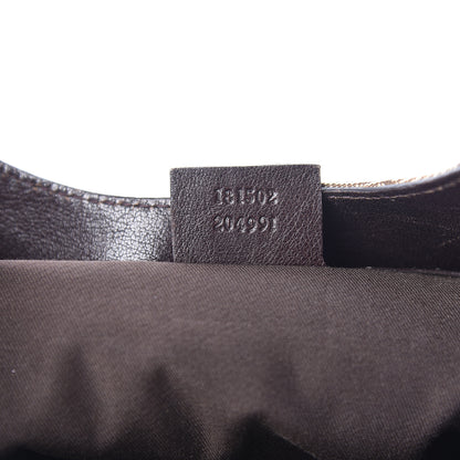 Gucci Monogram Medium GG Royal Shoulder Bag Dark Brown 7 of 10