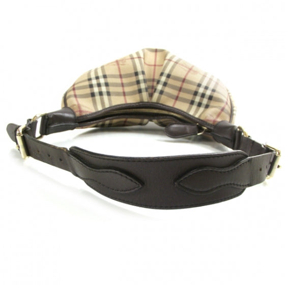 Burberry Haymarket Check Rydal Small Hobo 6 of 10