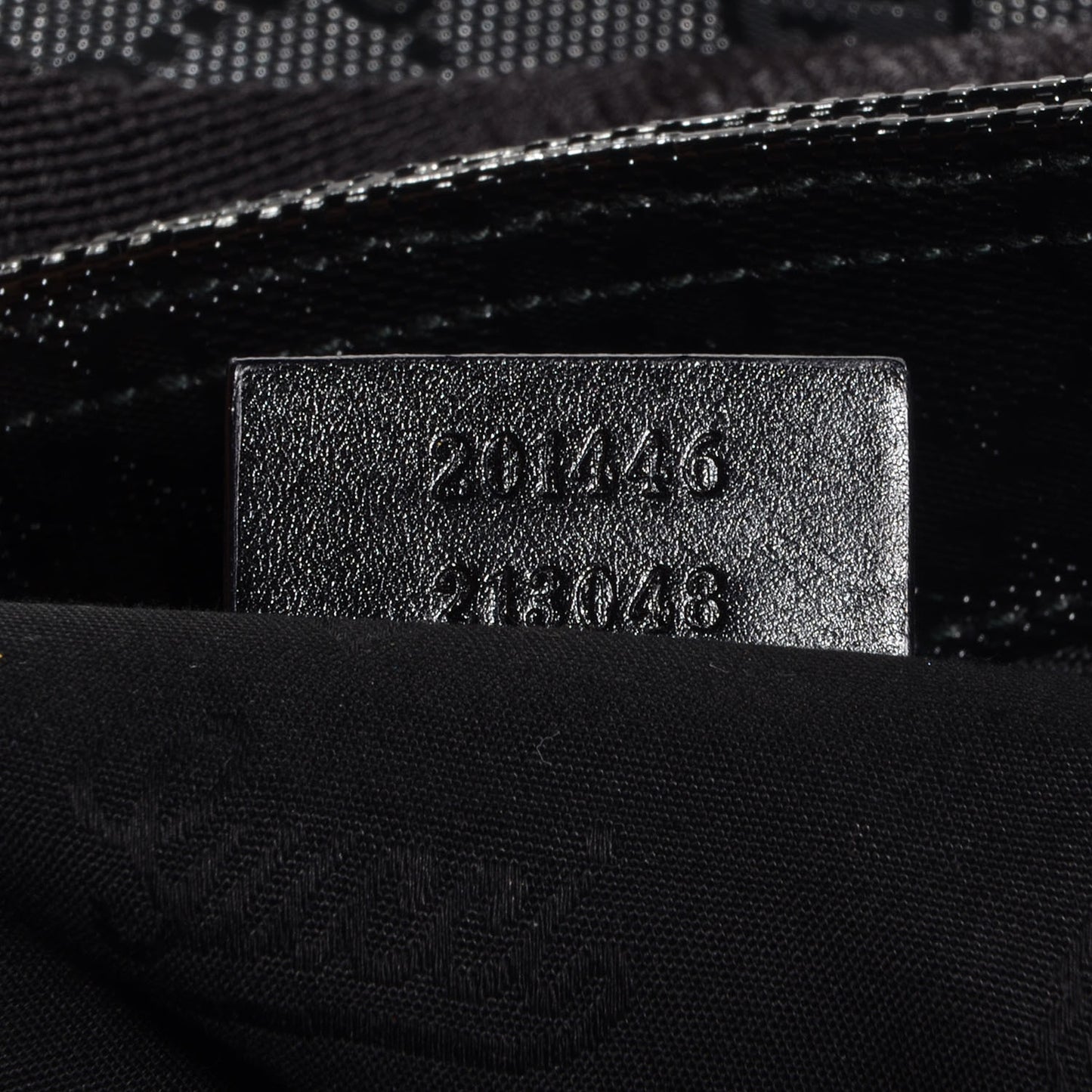 Imprime Monogram Medium Flat Messenger Bag Black