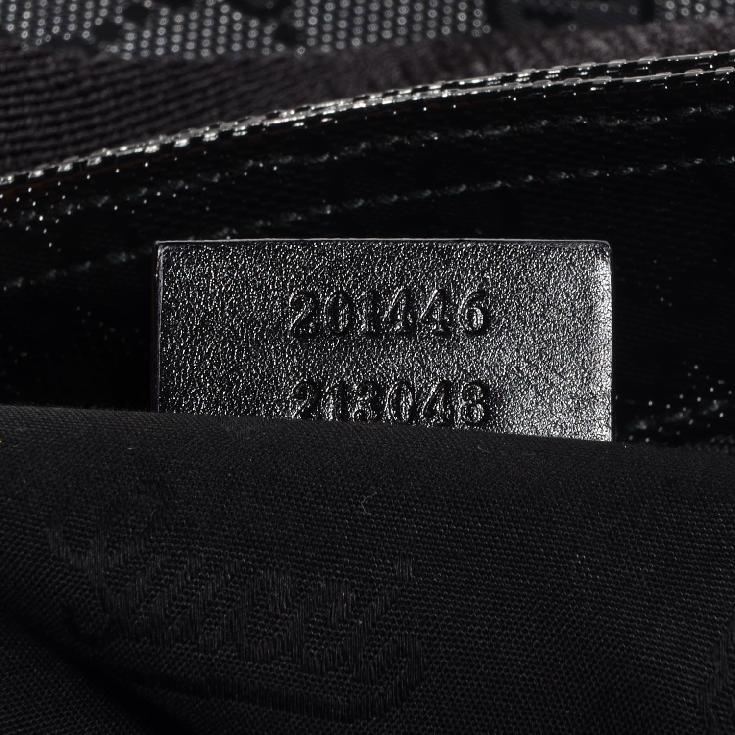 Gucci Imprime Monogram Medium Flat Messenger Bag Black 7 of 7