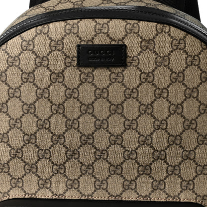 Gucci GG Supreme Monogram Medium Backpack Black 14 of 19