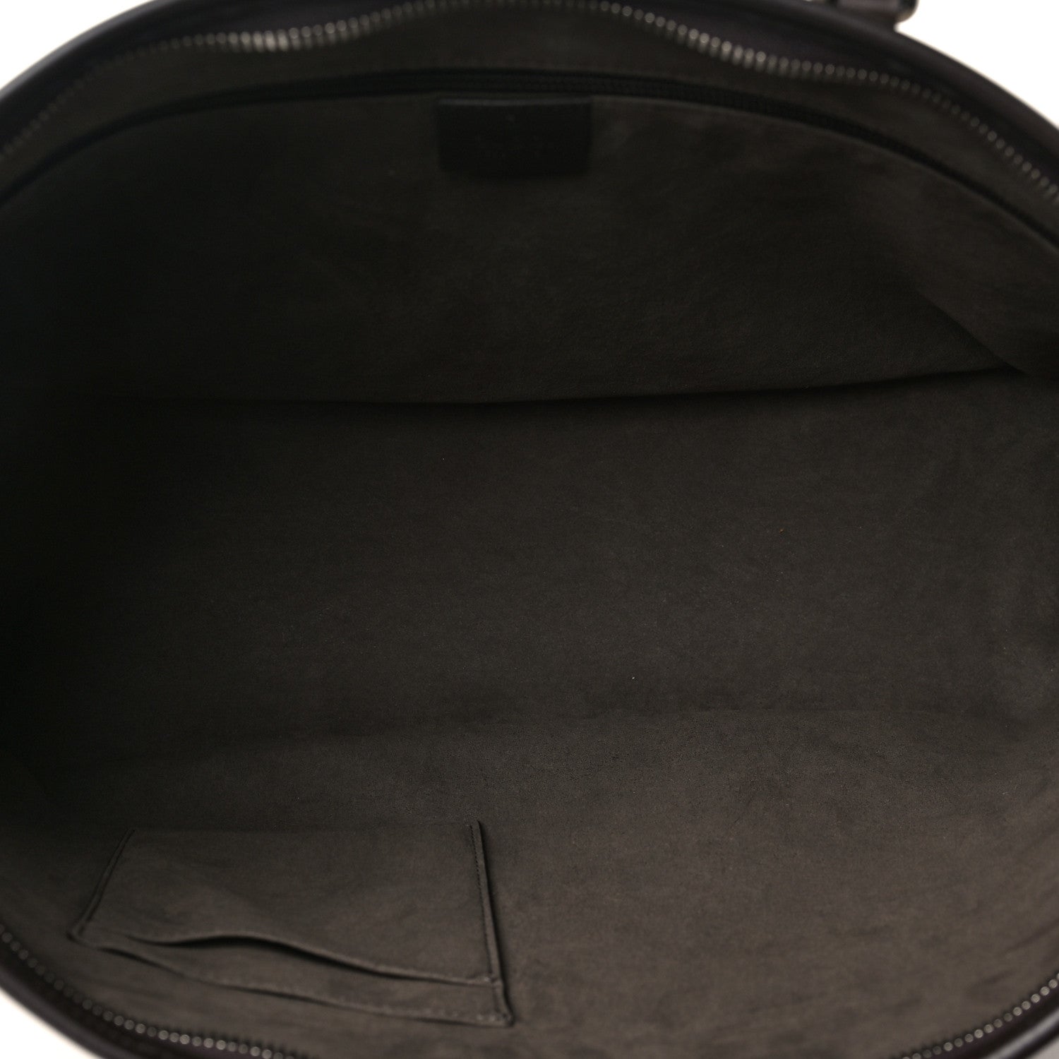 Gucci GG Supreme Monogram Medium Zippered Tote Dark Brown 5 of 9