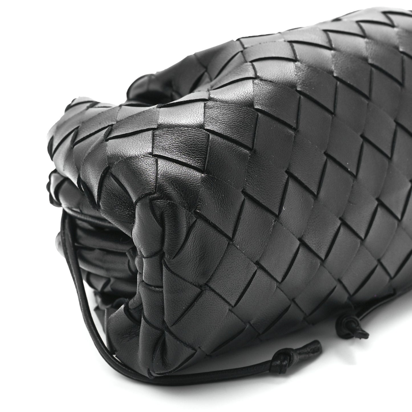 Nappa Intrecciato The Mini Pouch Black