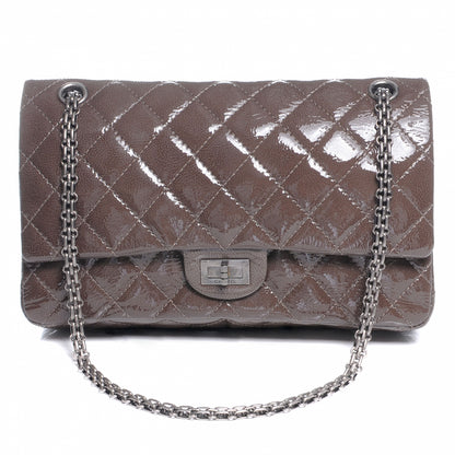 Chanel Patent 2.55 Reissue 226 Flap Anthracite 1 of 8