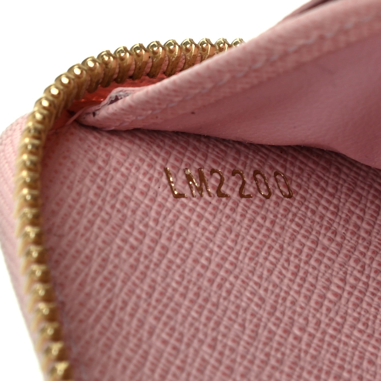 Louis Vuitton Damier Azur Zippy Wallet Rose Ballerine 7 of 8