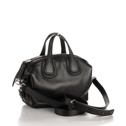 Givenchy Waxed Calfskin Micro Nightingale Black 3 of 7