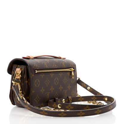 Louis Vuitton Monogram Pochette Metis East West 4 of 10