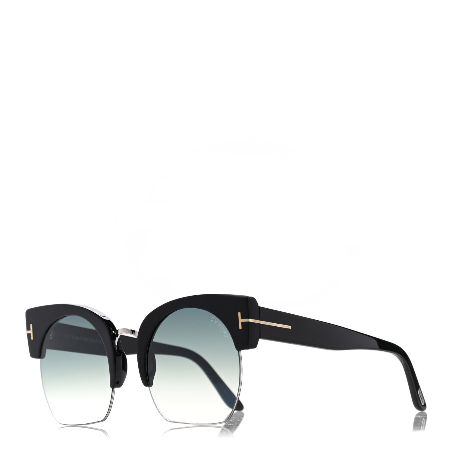 Tom Ford Savannah Sunglasses TF552 Black 1 of 6