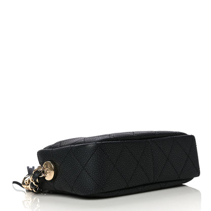 Chanel Iridescent Caviar Quilted Mini Coco Tassel Camera Case Black 4 of 10