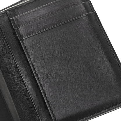 Saint Laurent Lambskin Matelasse Monogram Vicky Tri-Fold Wallet Black 9 of 10