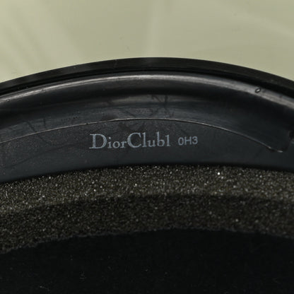 Christian Dior Mirrored DiorClub1 Sun Visor Black 8 of 8