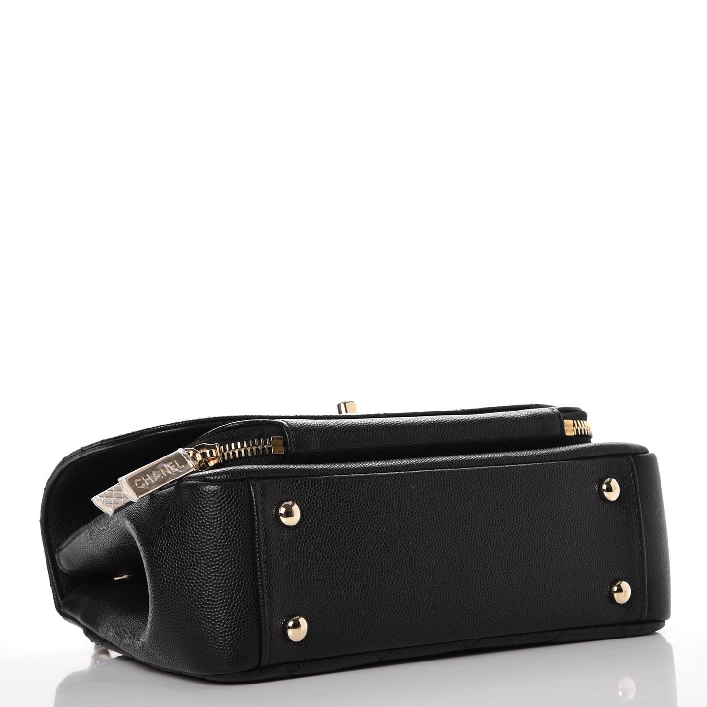 Caviar Quilted Medium Business Affinity Flap Black