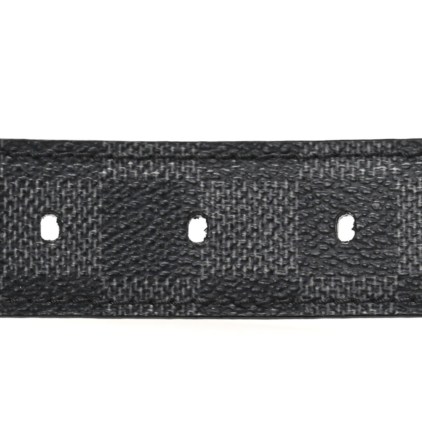 Damier Graphite Calfskin Belt 100 40 Black