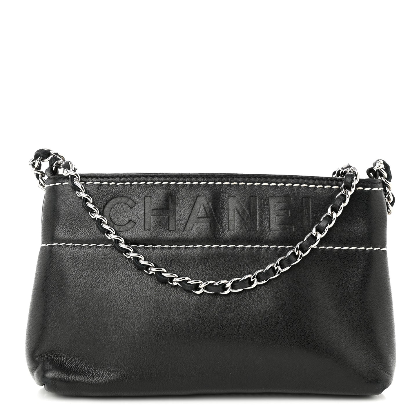 Lambskin Lax Pochette Black