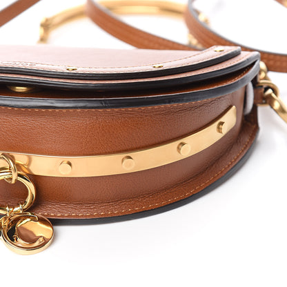 Chloe Calfskin Small Nile Bracelet Minaudiere Bag Caramel 10 of 11