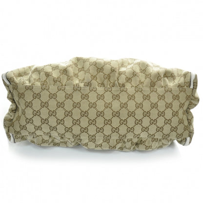 Gucci Monogram D Gold Large Hobo Ivory 4 of 11
