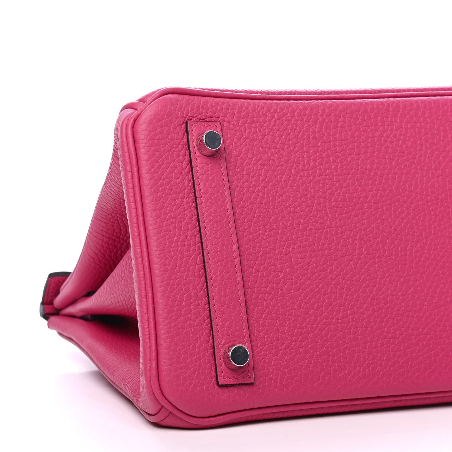 Taurillon Clemence Birkin 30 Rose Shocking