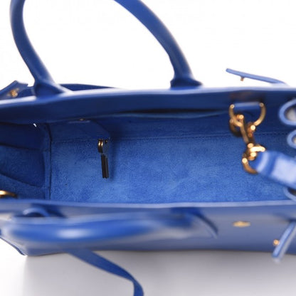 Saint Laurent Calfskin Nano Sac De Jour Royal Blue 5 of 12