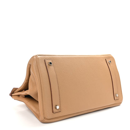 Hermes Taurillon Clemence JPG Birkin 42 Biscuit 4 of 12