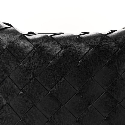 Bottega Veneta Calfskin Nappa Intrecciato Mini Wallace Black 8 of 10