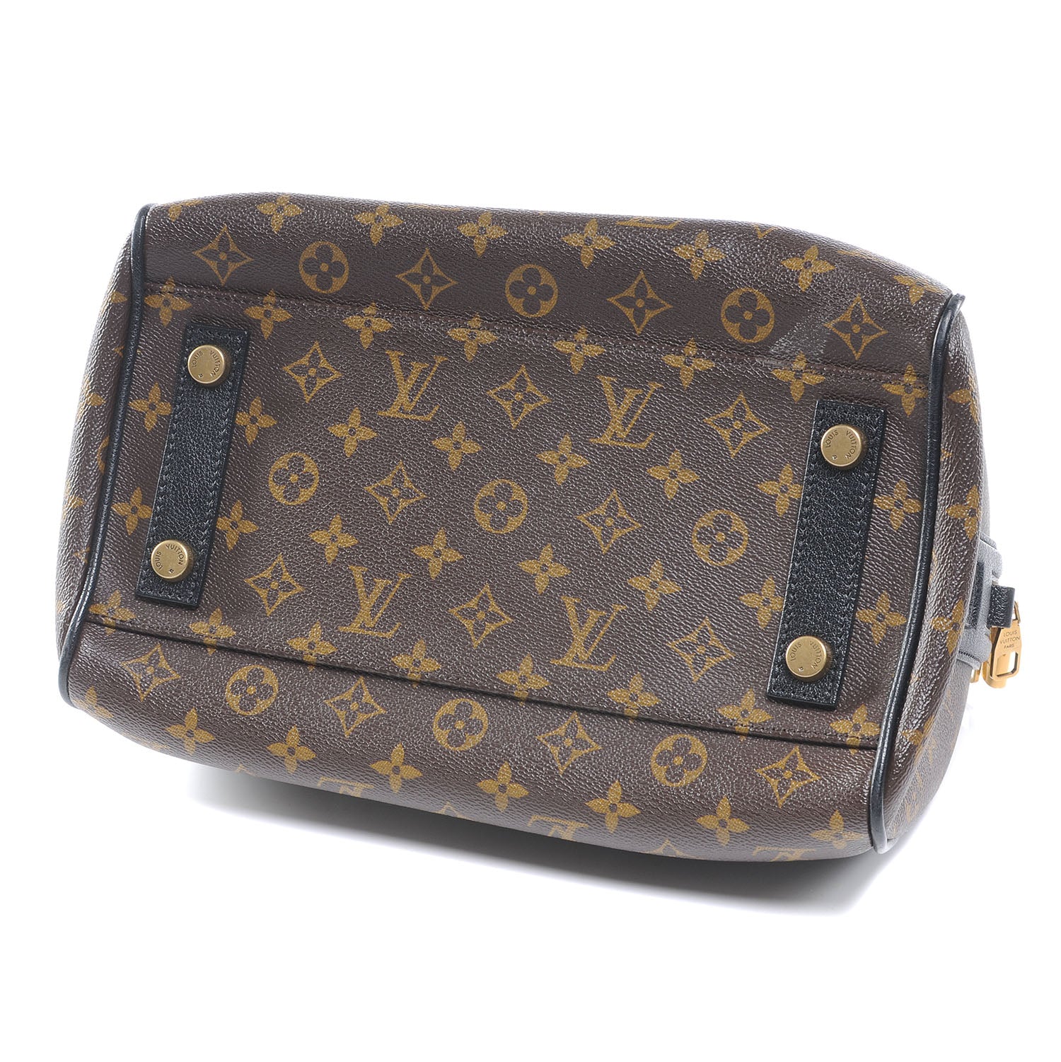 Louis Vuitton Monogram Golden Arrow Speedy Black 4 of 7