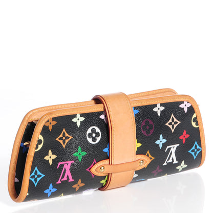 Louis Vuitton Monogram Multicolor Shirley Black 3 of 7