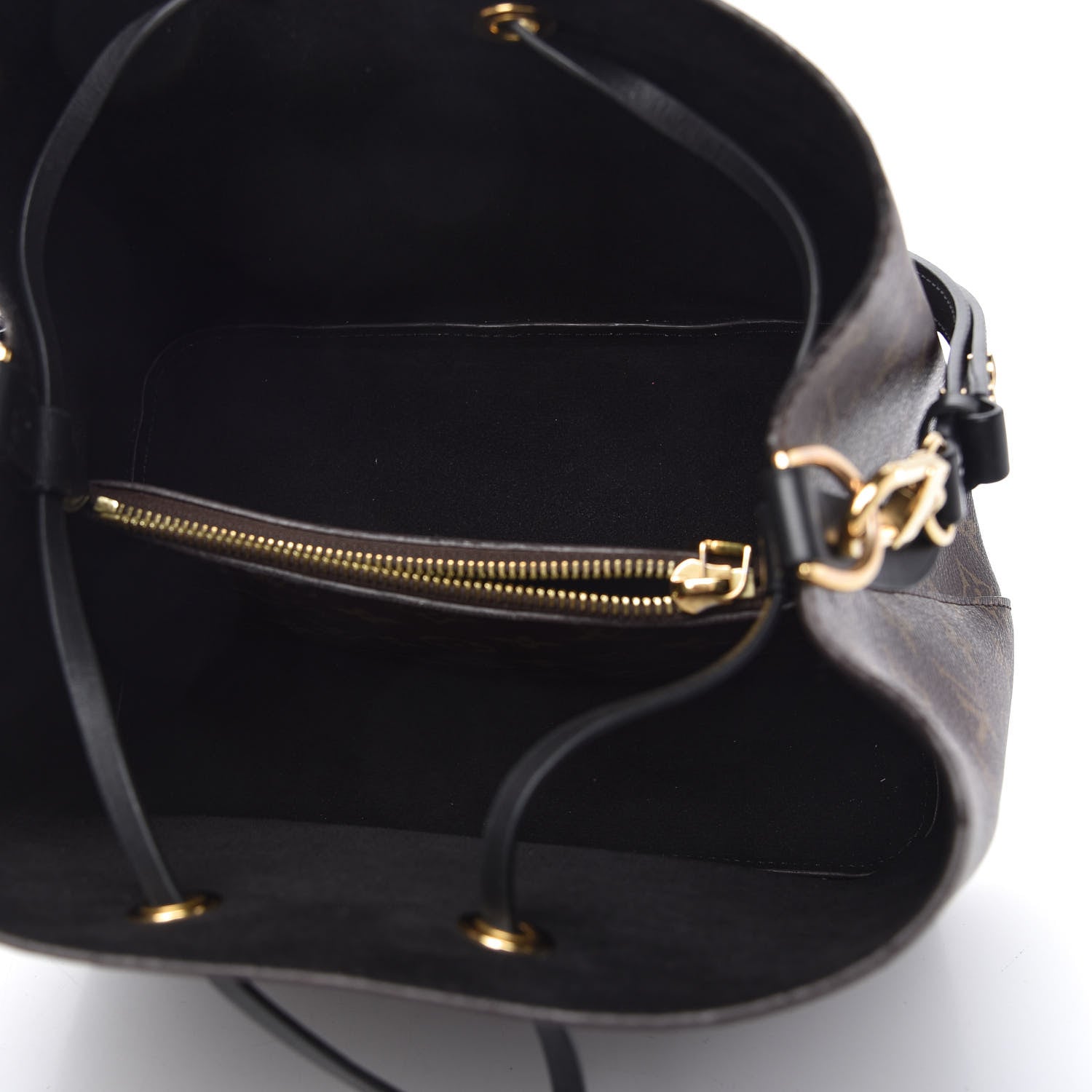 Louis Vuitton Monogram Neonoe MM Black 5 of 11