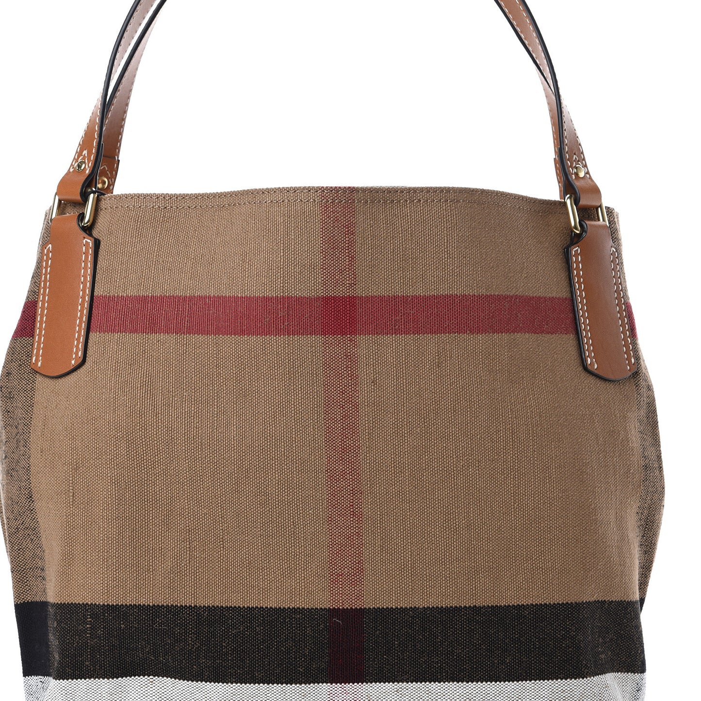 Canvas Mega Check Medium Maidstone Saddle Brown