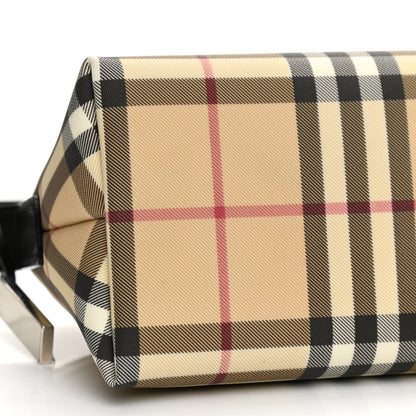 Burberry House Check Large Pochette Black 8 of 9