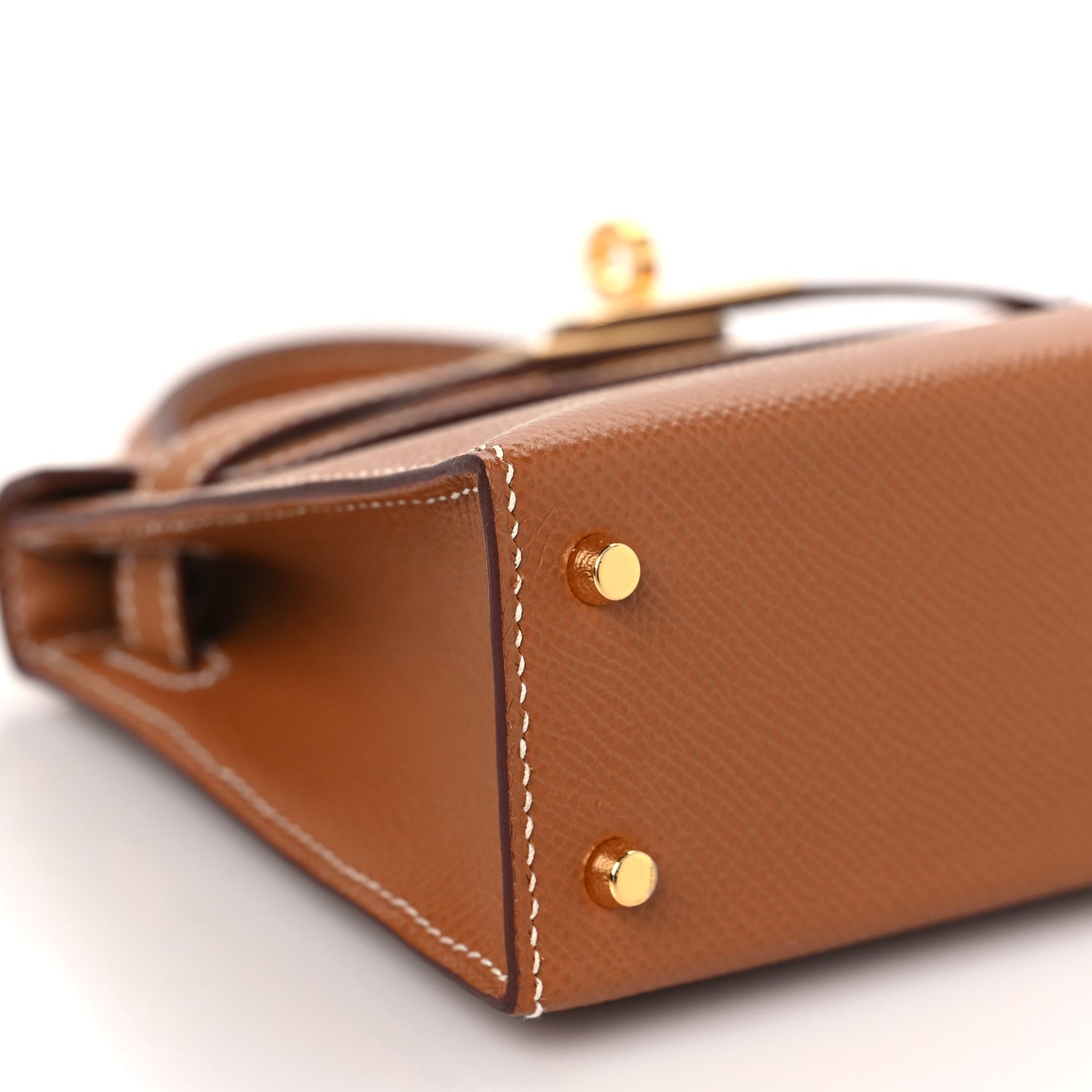 Hermes Epsom Mini Kelly Sellier 20 Gold 9 of 10